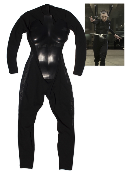 Milla Jovovich Screen-Worn Hero Catsuit From Resident Evil: Afterlife